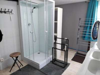 © salle d'eau studio gite du gardoir
