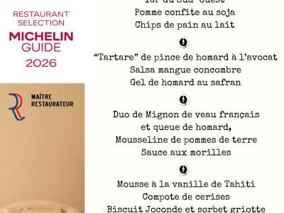 © Menu fête des mères