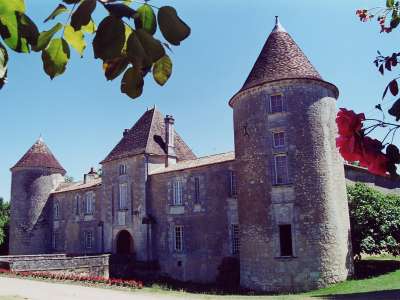 © Le château de Chaux à Chevanceaux